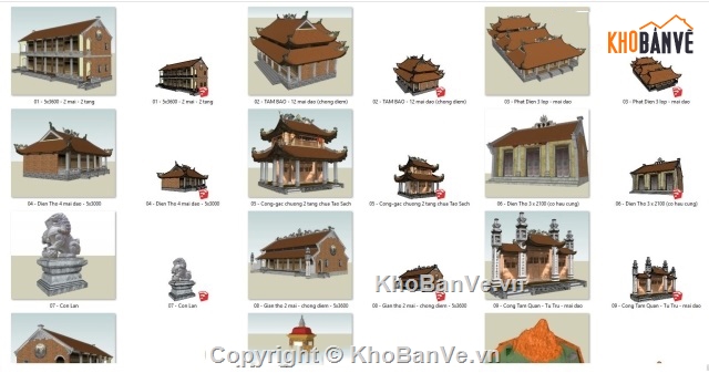 bản vẽ chùa vẽ Sketchup,bản vẽ chùa 3Dmax,bản vẽ đình chùa,bản vẽ nhà thờ đình chùa,bản vẽ đền thờ,Filethietke đình chùa đền nhà thờ