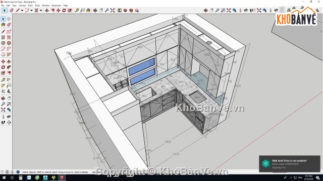 Sketchup tủ bếp là công cụ mạnh mẽ giúp bạn tạo ra phối cảnh tuyệt đẹp cho không gian bếp. Được phát triển để đáp ứng nhu cầu thiết kế nội thất, Sketchup giúp bạn dễ dàng tạo ra những bản vẽ 3D tuyệt vời, tái hiện chân thực không gian bếp và đem đến những giải pháp tinh tế cho khách hàng.