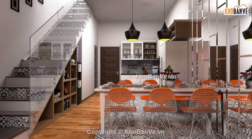 phòng bếp sketchup,file 3d sketchup phòng bếp,file sketchup phòng bếp