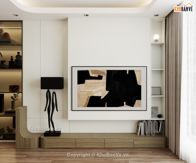 sketchup phòng khách,sketchup phòng khách hiện đại,phòng khách hiện đại,phòng hiện đại