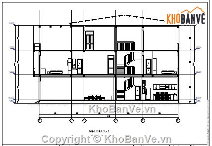 nhà phố 3 tầng,nhà 3 tầng,nhà kích thước 5 x 20m