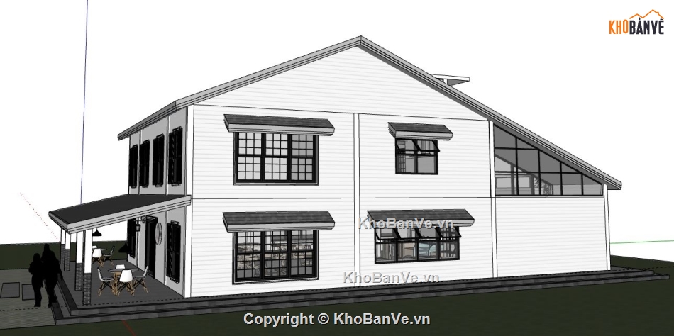 file sketchup nhà hàng ăn,sketchup nhà hàng ăn uống,nhà hàng ăn model su,nhà hàng ăn uống