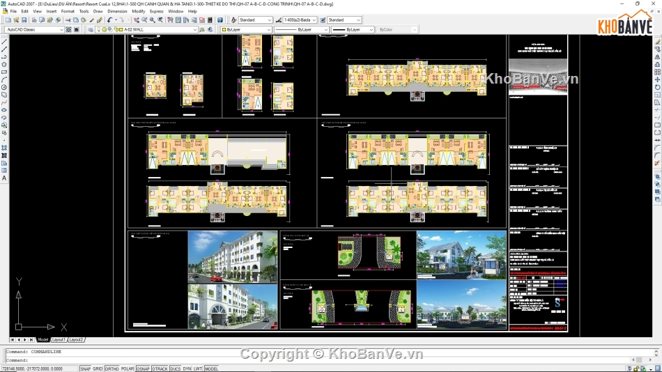 Quy hoạch khu nghỉ duõng,bản vẽ quy hoạch nghỉ dưỡng,File Cad quy hoạch nghỉ dưỡng