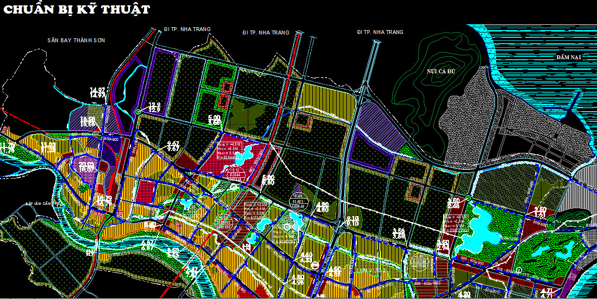 quy hoạch thành phố,Phan Rang Tháp Chàm,quy hoạch chung thành phố Phan Rang Tháp Cham,cad bản vẽ quy hoạch