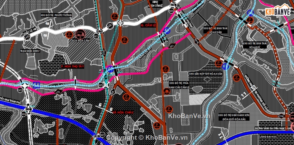 Bản vẽ quy hoạch thành phố Đà Nẵng,Bản vẽ quy hoạch thành phố,bản đồ quy hoạch đà nẵng,quy hoạch đà nẵng