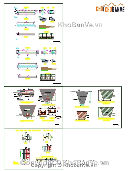 thi công,mặt bằng,kỹ thuật,chi tiết thi công,thi công cống,thuyết minh