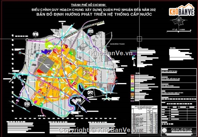 bản đồ quy hoạch,bản đồ hiện trạng,quy hoạch quận phú nhuận,quận Phú Nhuận,bản đồ quy hoạch quận Phú nhuận