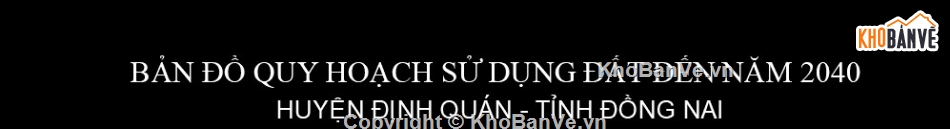 Quy hoạch,giao thông,Quy hoạch giao thông,sử dụng đất định quán đồng nai