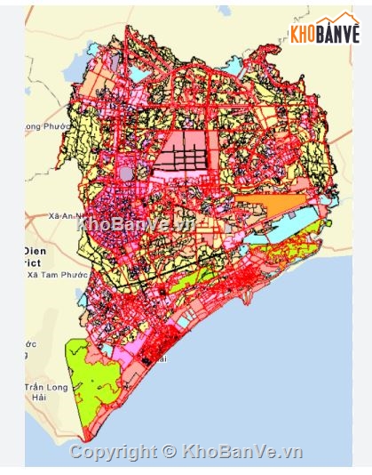 sử dụng đất,Quy hoạch sử dụng đất 2030,quy hoạch sử dụng đất huyện Đất Đỏ