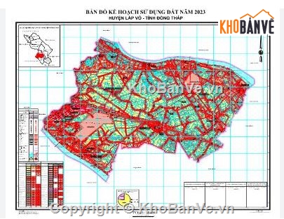 sử dụng đất,Quy hoạch sử dụng đất 2030,sử dụng đất Lấp Vò