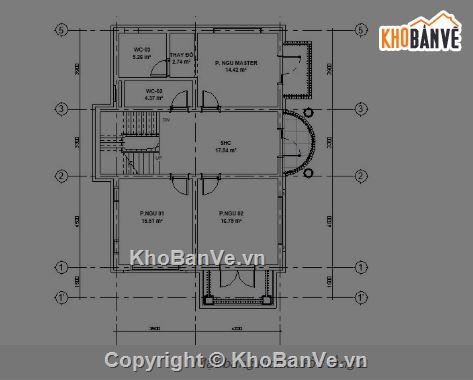 biệt thự 3 tầng,Biệt thự,revit biệt thự 3 tầng,file revit biệt thự 3 tầng