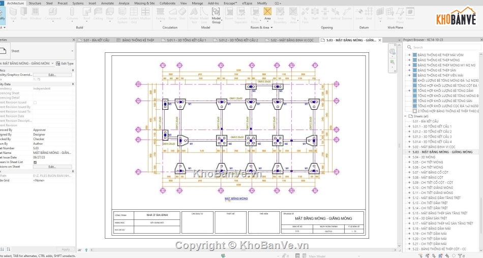 nhà cấp 4 nông thôn,mẫu nhà cấp 4 nông thôn,file revit nhà cấp 4