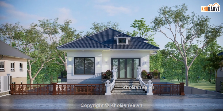 su biệt thự 2 tầng,sketchup biệt thự 2 tầng,file su biệt thự 2 tầng,biệt thự 2 tầng