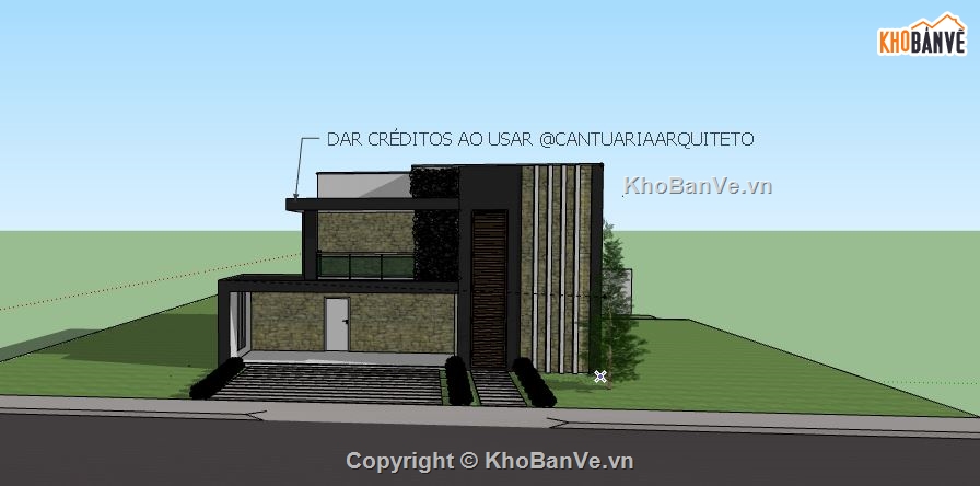 Biệt thự 2 tầng,model su biệt thự 2 tầng,biệt thự 2 tầng file su