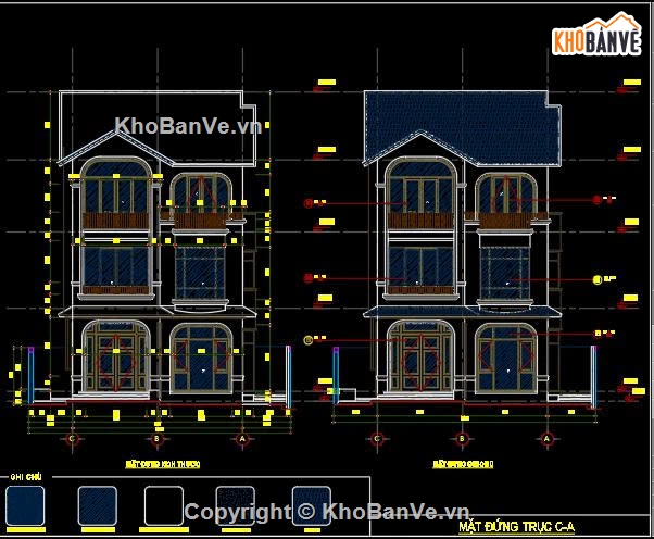 Sketchup biệt thự tân cổ,Sketchup biệt thự hiện đại,biệt thự tân cổ