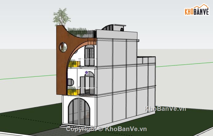 Nhà phố,Nhà 3 tầng đẹp,file su nhà phố 3 tầng