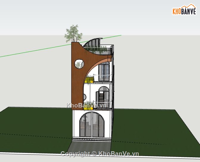 Nhà phố,Nhà 3 tầng đẹp,file su nhà phố 3 tầng