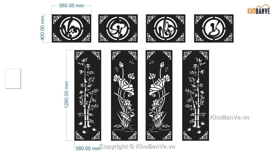 cổng trúc sen,mẫu cổng trúc sen,file cổng trúc sen