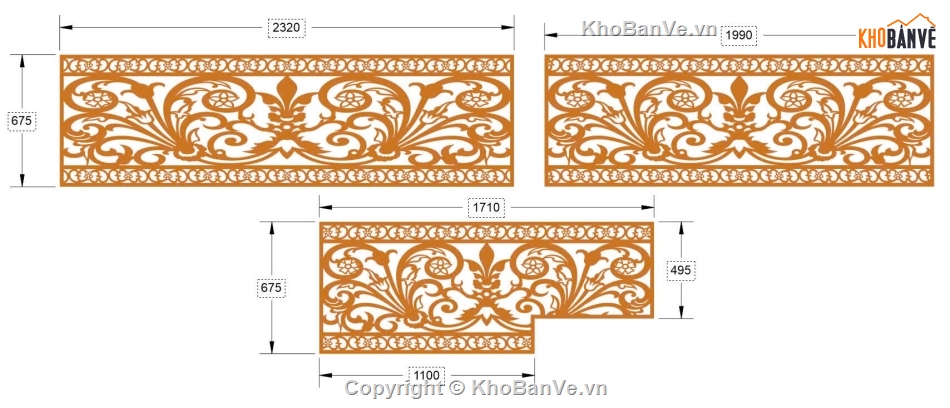 lan can cnc,lan can,mẫu lan can cnc,lan can dxf