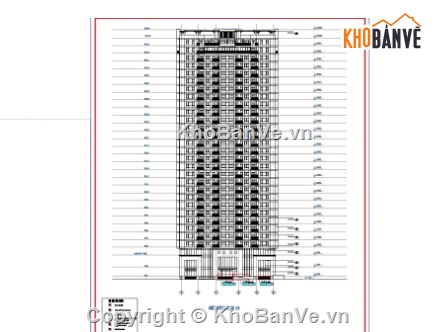 chung cư 29 tầng,bản vẽ chung cư,file cad chung cư,chung cư file cad
