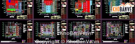 bệnh viện 6 tầng,cad bệnh viện 6 tầng,file cad bệnh viện 6 tầng