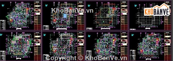 bệnh viện 6 tầng,cad bệnh viện 6 tầng,file cad bệnh viện 6 tầng