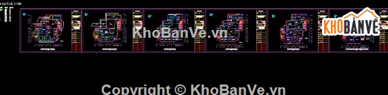 bệnh viện 6 tầng,cad bệnh viện 6 tầng,file cad bệnh viện 6 tầng