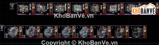 bệnh viện 6 tầng,cad bệnh viện 6 tầng,file cad bệnh viện 6 tầng