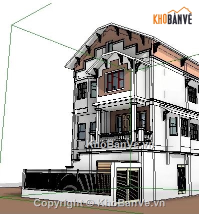 biệt thự 4 tầng,revit biệt thự 4 tầng,file revit biệt thự 4 tầng,biệt thự 4 tầng file revit