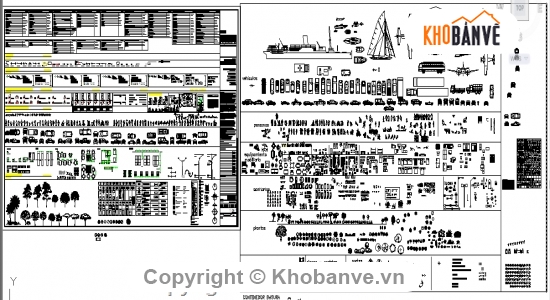 Bản vẽ autocad,cad khối,Bản vẽ