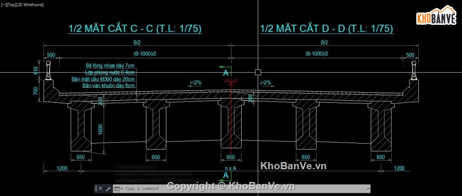 cầu dầm,Bản vẽ dầm,Bản vẽ dầm I,Bản vẽ cầu dầm
