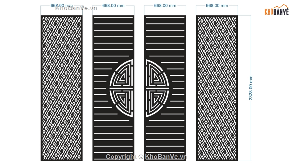 Mẫu cổng 4 cánh cnc,cổng 4 cánh cnc,cổng cnc chữ thọ