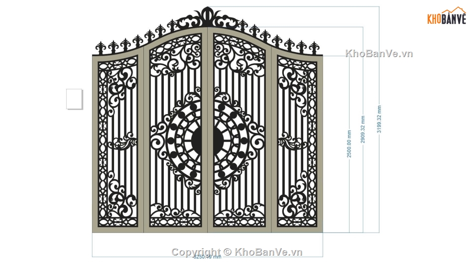 Mẫu cổng 4 cánh cnc,cổng 4 cánh cnc,file cnc cổng 4 cánh
