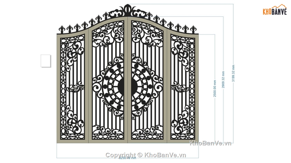 Mẫu cổng 4 cánh cnc,cổng 4 cánh cnc,file cnc cổng 4 cánh
