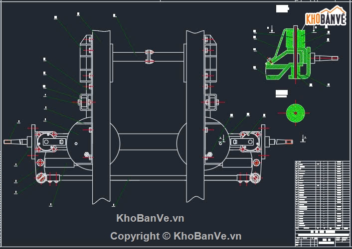 cơ cấu nâng hạ,Thiết kế,Thiết kế ô tô,cơ cấu nâng hạ cầu,Huyndai Trago 25 tấn