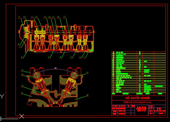 cơ khí,cad cơ khí,phân phối khí,trên xe Ford Focus