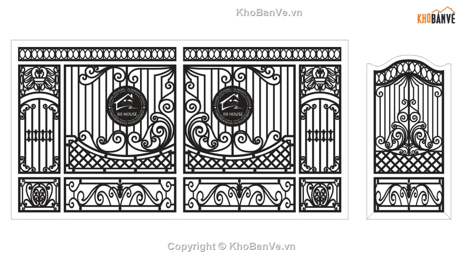 cổng 2 cánh chính phụ,file cnc cổng 2 cánh chính phụ,mẫu cổng 2 cánh và 1 cánh