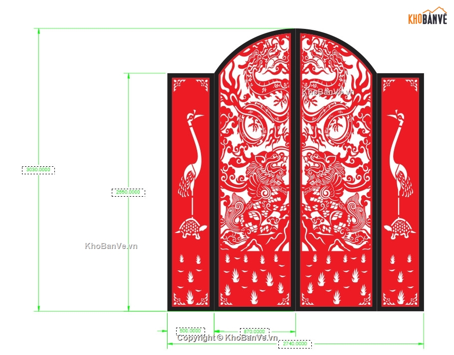 cổng 4 cánh cnc,mẫu cổng 4 cánh cnc,file cổng 4 cánh cnc,cửa cổng 4 cánh cnc