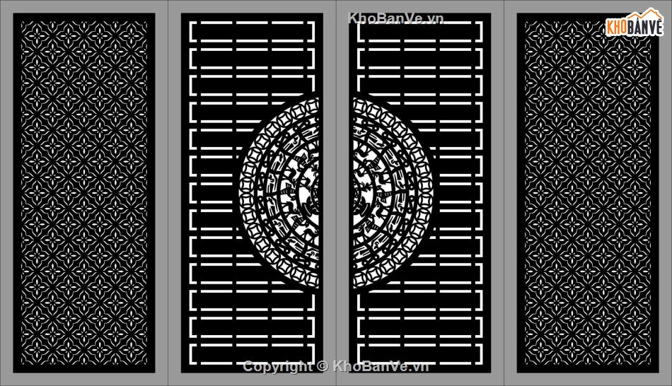 Mẫu cổng 4 cánh cnc,cổng 4 cánh cnc,cnc 4 cánh,cổng 4 cánh mới nhất