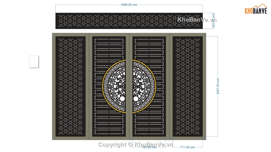 Mẫu cổng 4 cánh cnc,cổng 4 cánh cnc,cổng 4  cánh cnc