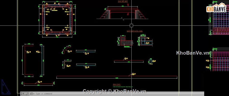 Bản vẽ cống hộp,cống hộp 3x3m,Bản vẽ cad cống hộp