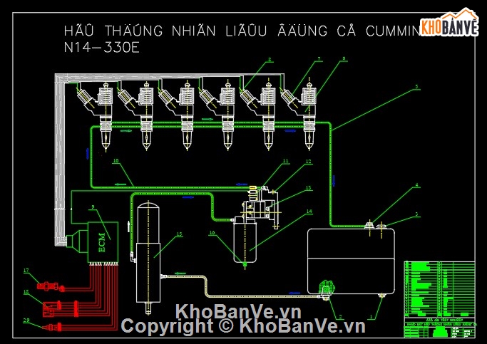 thuyết minh,Thiết kế,hố thu,hệ thống nhiên liệu,cad hệ thống xe,hệ thống xe