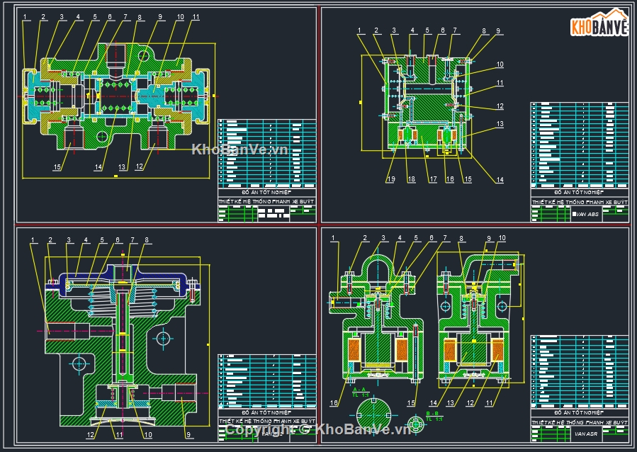 hệ thống phanh ABS,phanh ABS ô tô,Thiết kế ô tô,hệ thống phanh xe bus,phanh ABS,Thiết kế phanh ABS