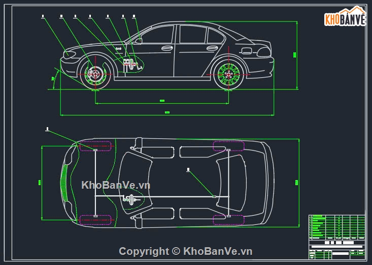 hệ thống phanh,Autocad hệ thống phanh xe,hệ thống phanh xe con,Thiết kế hệ thống phanh xe con 5 chỗ,hệ thống xe,Hệ thống phanh Honda Civic