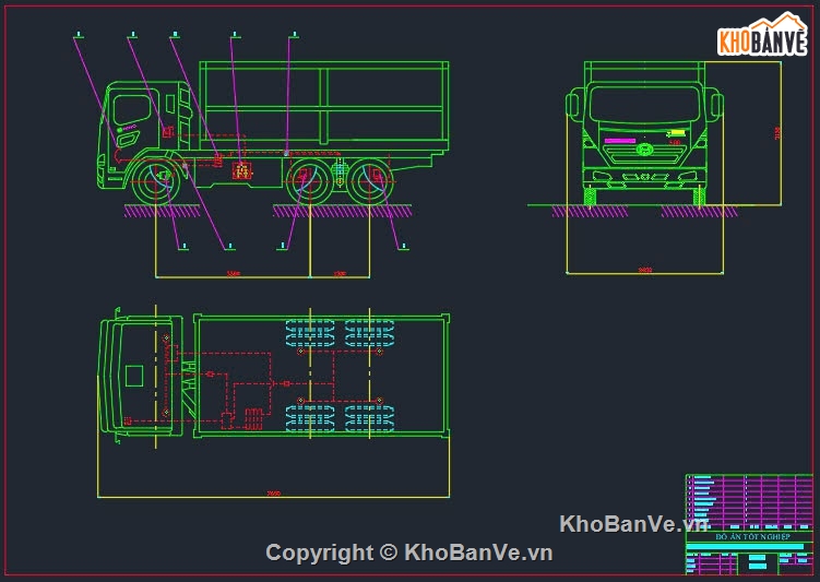 hệ thống phanh khí nén,Autocad hệ thống phanh khí nén,Thiết kế,hệ thống phanh,Thiết kế ô tô,hệ thống phanh ABS khí nén