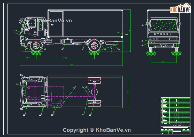 hệ thống phanh,hệ thống phanh thủy khí,hệ thống phanh thủy khí xe tải Hyundai,hệ thống phanh xe,Thiết kế,hệ phanh xe Huyndai 8 tấn