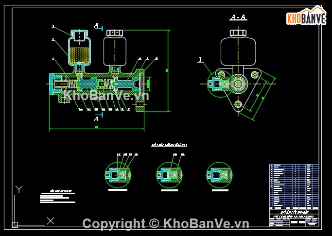 File cad  hệ thống phanh xe,hệ thống phanh Toyota Hiace,hệ thống phanh xe ô tô