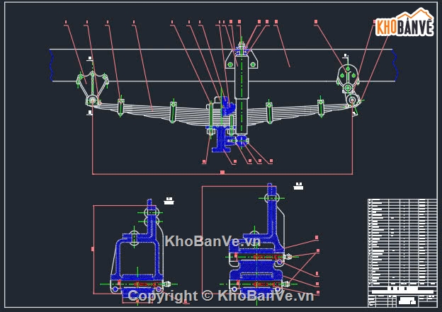 hệ thống treo,hệ thống xe,Thiết kế,autocad hệ thống treo xe,hệ thống treo trên xe Hino,Thiết kế 3DMAX xe