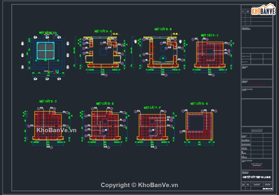 hố ga thoát nước,Thiết kế thoát nước,bản vẽ kết cấu hố ga thoát nước thải,hố ga thoát nước thải khu đô thị,hố ga 80x800