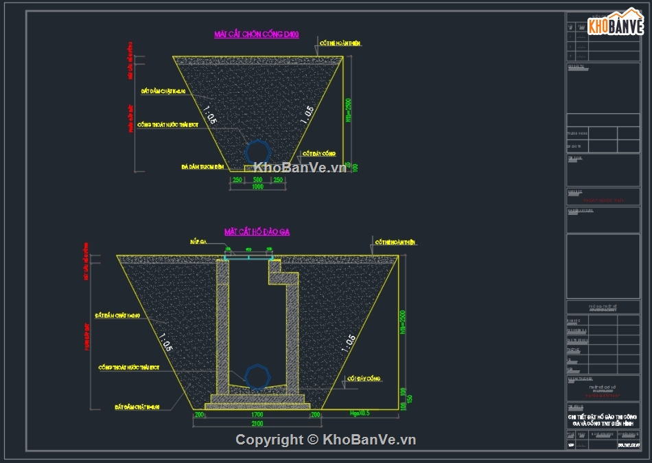 hố ga thoát nước,Thiết kế thoát nước,bản vẽ kết cấu hố ga thoát nước thải,hố ga thoát nước thải khu đô thị,hố ga 80x800